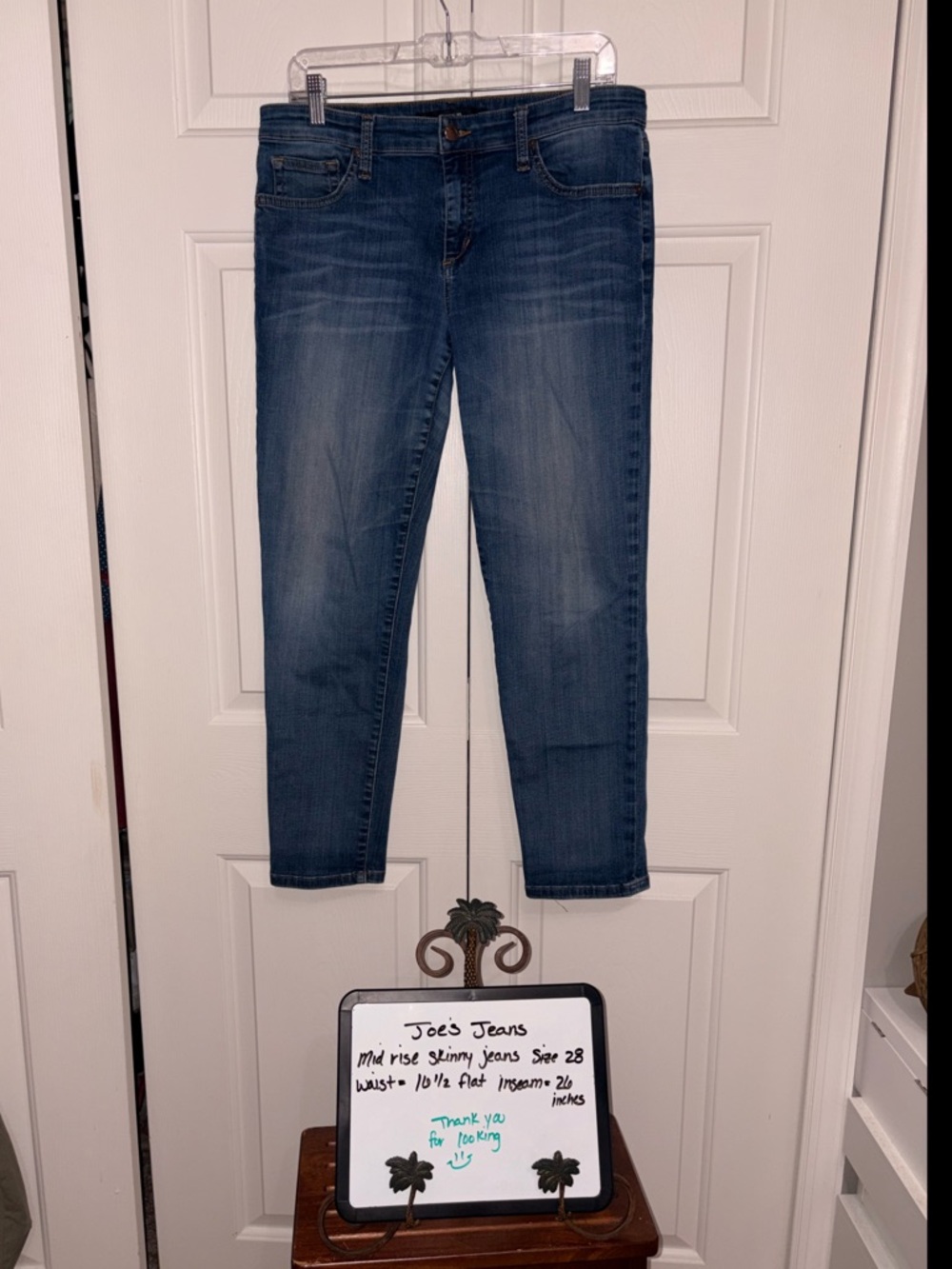 Joes Jeans Mid Rise Skinny Jeans